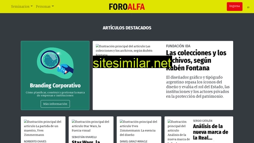 foroalfa.org alternative sites
