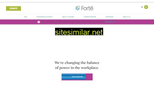 fortefoundation.org alternative sites