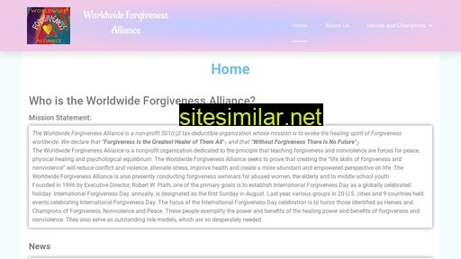 forgivenessalliance.org alternative sites