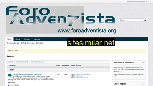 foroadventista.org alternative sites