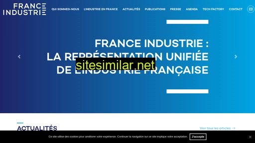 Franceindustrie similar sites