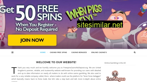 freespinscasinonodeposit.org alternative sites