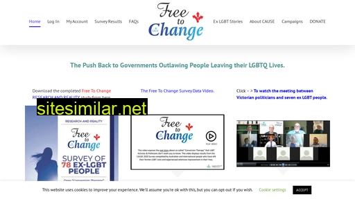freetochange.org alternative sites