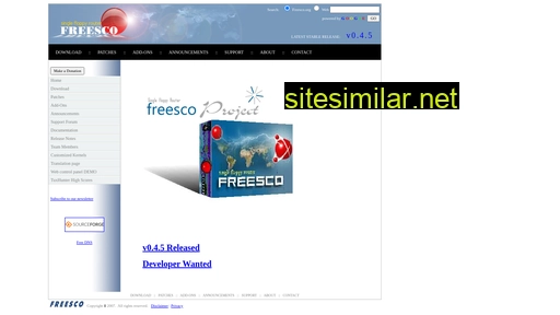 Freesco similar sites