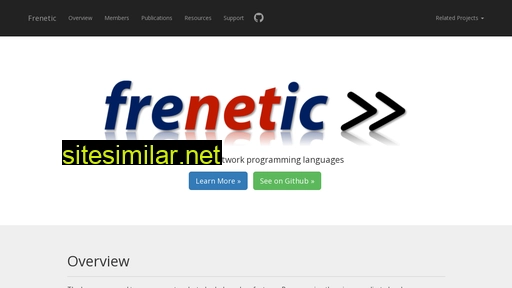 frenetic-lang.org alternative sites