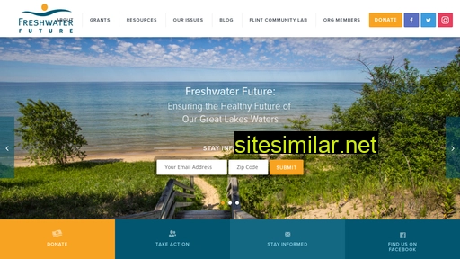 freshwaterfuture.org alternative sites