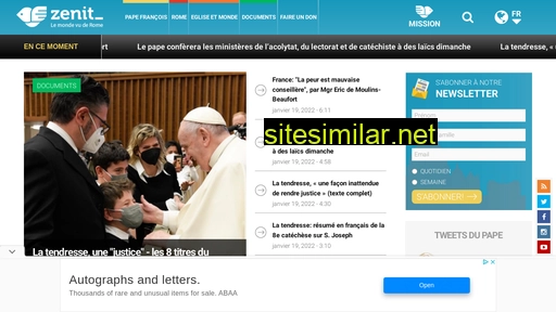 fr.zenit.org alternative sites