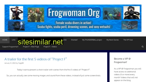 frogwoman.org alternative sites