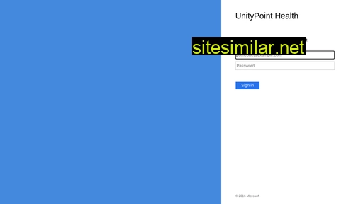 Unitypoint similar sites