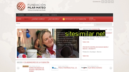 fundacionpilarmateo.org alternative sites
