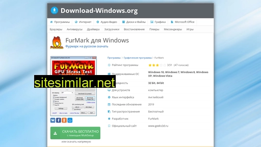 furmark.download-windows.org alternative sites