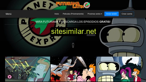 Futurama-latino similar sites
