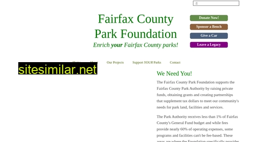 fxparks.org alternative sites