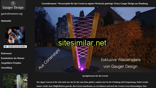 gartenbrunnen.org alternative sites