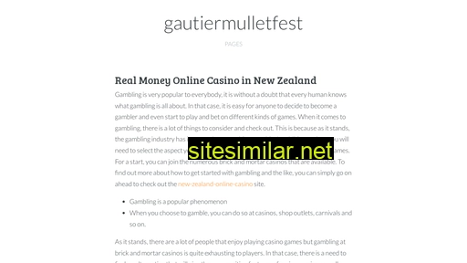 gautiermulletfest.org alternative sites