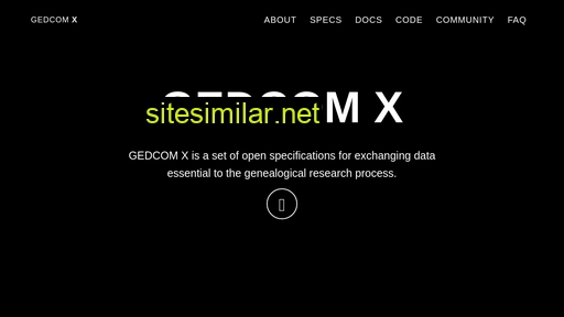 gedcomx.org alternative sites