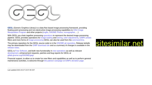 gegl.org alternative sites