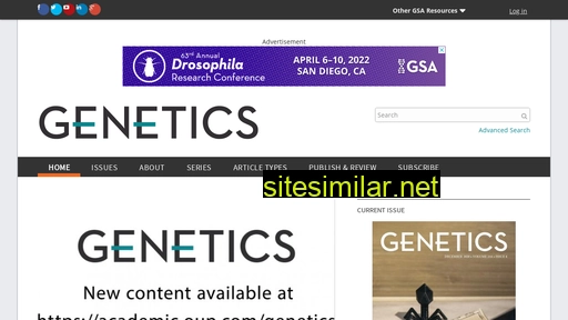 genetics.org alternative sites