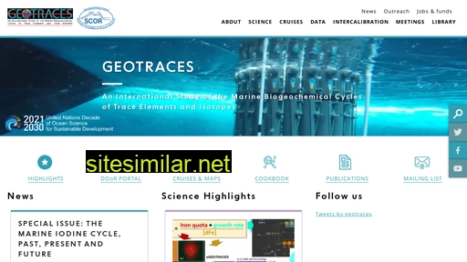 geotraces.org alternative sites