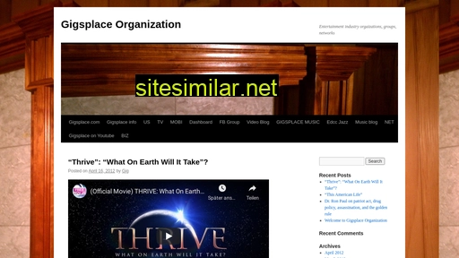 gigsplace.org alternative sites
