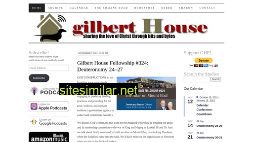 gilberthouse.org alternative sites