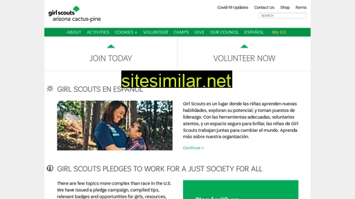girlscoutsaz.org alternative sites