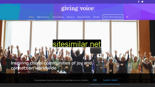 givingvoicechorus.org alternative sites