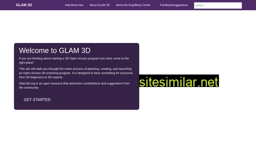 glam3d.org alternative sites