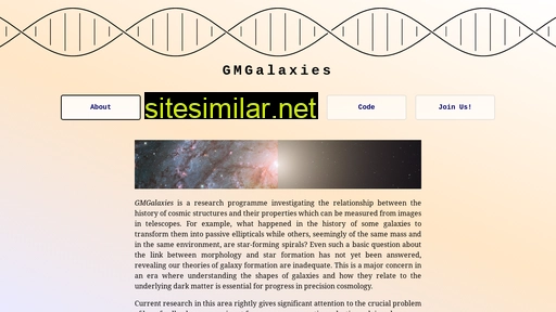 Gmgalaxies similar sites