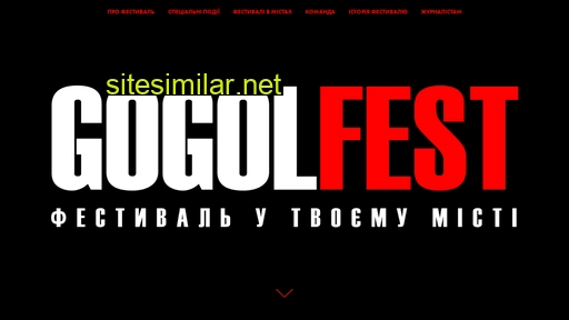 gogolfest.org alternative sites