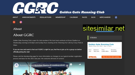 goldengaterunningclub.org alternative sites