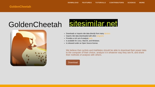 goldencheetah.org alternative sites