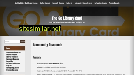 golibrarycard.org alternative sites