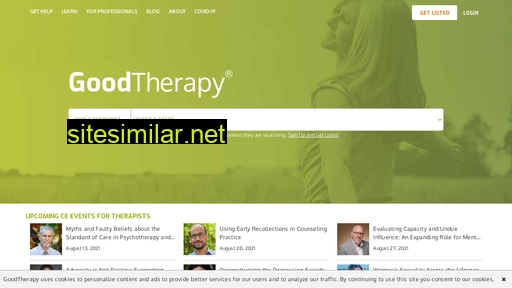 goodtherapy.org alternative sites