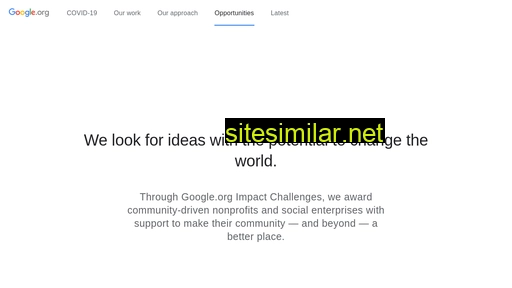 google.org alternative sites