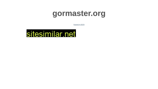 gormaster.org alternative sites