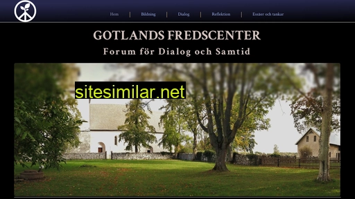 gotlandsfredscenter.org alternative sites