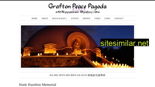 graftonpeacepagoda.org alternative sites