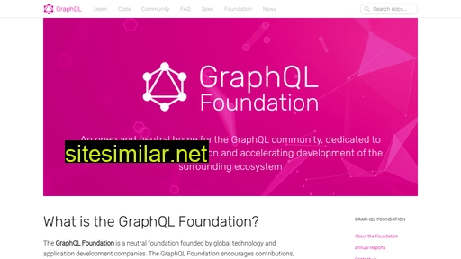 graphql.org alternative sites