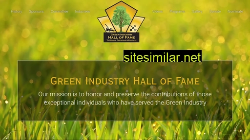 greenindustryhalloffame.org alternative sites