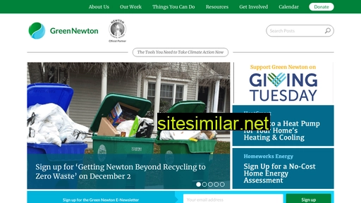 greennewton.org alternative sites