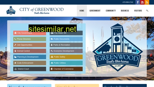 greenwoodar.org alternative sites
