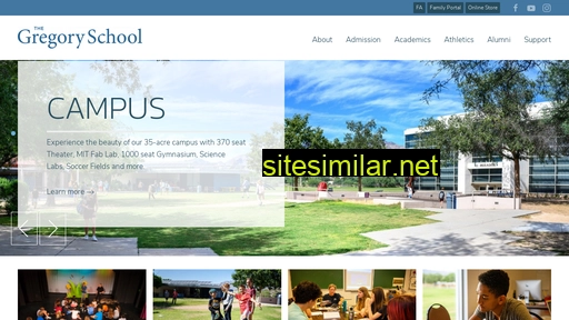 Gregoryschool similar sites