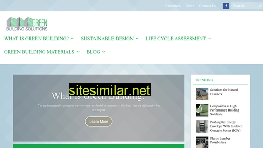 greenbuildingsolutions.org alternative sites