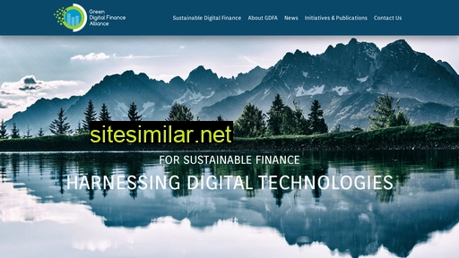 greendigitalfinancealliance.org alternative sites