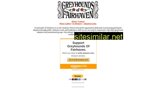 greyhoundsoffairhaven.org alternative sites