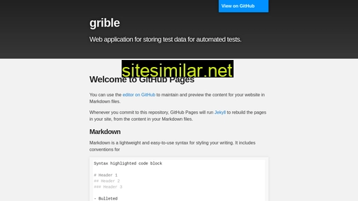 grible.org alternative sites