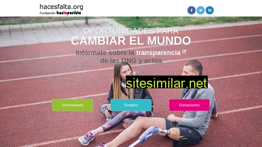 hacesfalta.org alternative sites