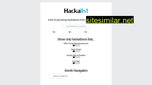 Hackalist similar sites