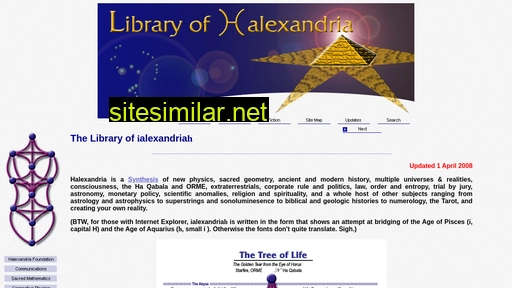 halexandria.org alternative sites